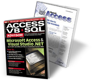 Gladstone's Access Report Wizard has been featured in Access Advisor and Inside Microsoft Access magazines